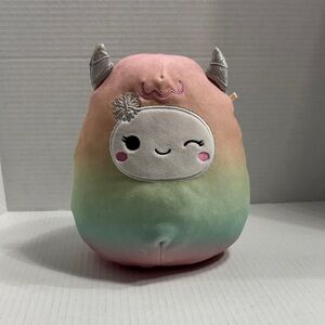 Squishmallows Pink and Green Plush Toy